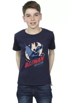 Футболка «Бэтмен в действии» DC Comics, темно-синий