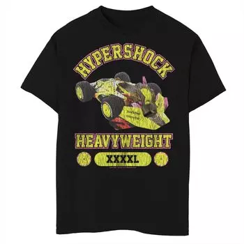 Футболка Battlebots Hypershock для мальчиков 8–20 лет в тяжелом весе Licensed Character