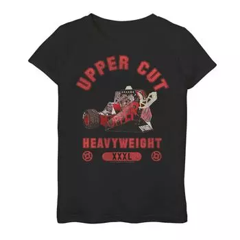 Футболка BattleBots Upper Cut для девочек в тяжелом весе с графическим рисунком для студентов 7–16 лет Licensed Character
