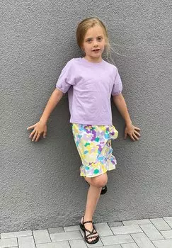 Футболка базовая 2-ER PACK NKFVIVALDI Name it, цвет blau rosa