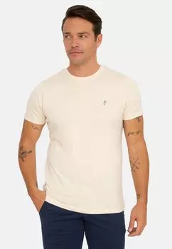 Футболка базовая 2 PACK Jacey Quinn, цвет light beige light yellow