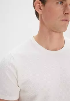 Футболка базовая AC&CO / ALTINYILDIZ CLASSICS, слоновая кость