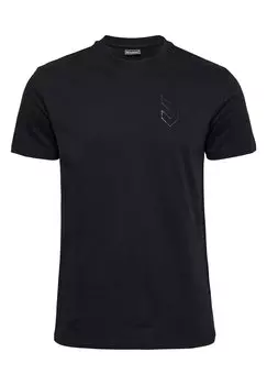 Футболка базовая ACTIVE Hummel, цвет black
