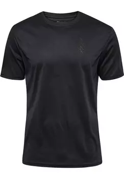 Футболка базовая ACTIVE Hummel, цвет black