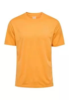 Футболка базовая ACTIVE Hummel, цвет blazing orange