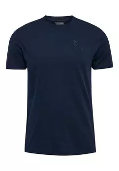 Футболка базовая ACTIVE Hummel, цвет total eclipse