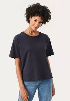 Футболка базовая ANNE Part Two, цвет dark navy