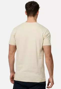 Футболка базовая Ansel INDICODE JEANS, бежевый