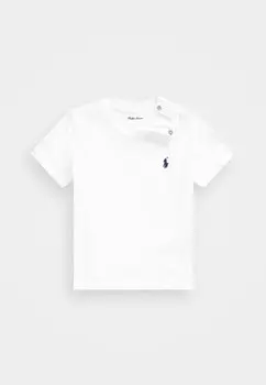 Футболка базовая BABY Polo Ralph Lauren, цвет white