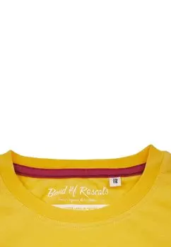 Футболка базовая Band of Rascals, горчичный