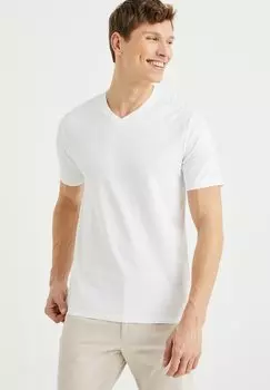 Футболка базовая BASIC WE Fashion, цвет white