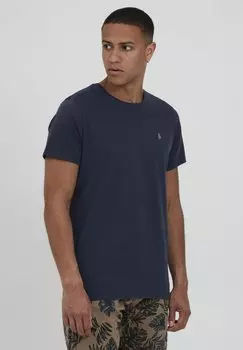 Футболка базовая BHARNAUD Blend, цвет dress blues