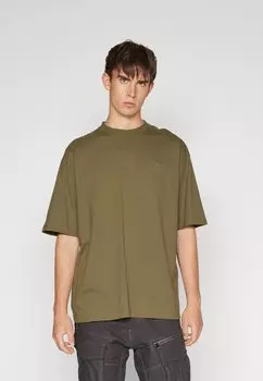 Футболка базовая Boggy Megoval Unisex Diesel, зеленый