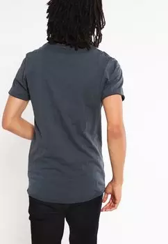 Футболка базовая Bread New Key Largo, бутылочно-зеленая