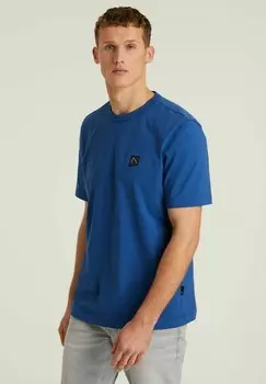 Футболка базовая Brett CHASIN', синяя