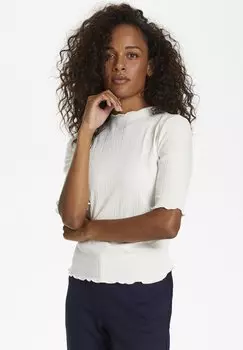 Футболка базовая CANDACE Karen by Simonsen, цвет egret