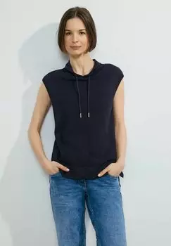 Футболка базовая Cecil, цвет blau