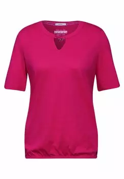 Футболка базовая Cecil, розовая