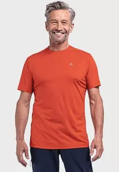 Футболка базовая CIRC TAURON Schffel, цвет orange