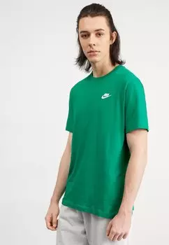Футболка базовая CLUB TEE Nike Sportswear, цвет malachite