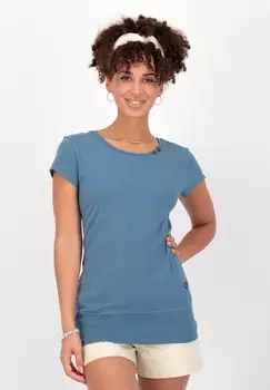 Футболка базовая COCOAK A alife & kickin, цвет elemental blue melange