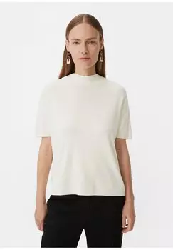 Футболка базовая comma, цвет creme