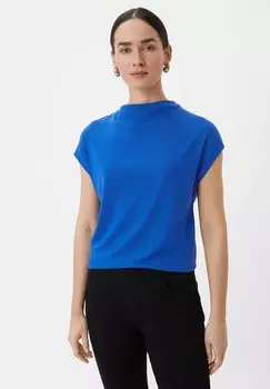 Футболка базовая comma, цвет royalblau