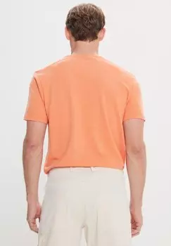 Футболка базовая Crew Neck AC&CO / ALTINYILDIZ CLASSICS, оранжевая