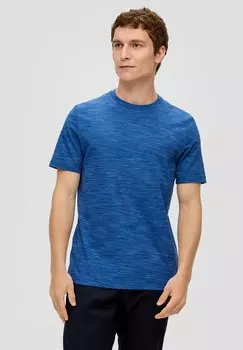 Футболка базовая CREW NECK s.Oliver, цвет ozeanblau
