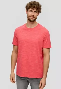 Футболка базовая CREW NECK s.Oliver, цвет dunkelorange
