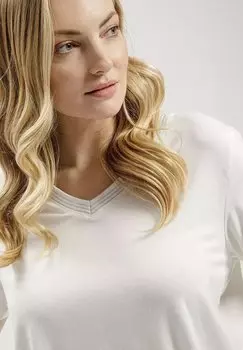 Футболка базовая Cross Jeans, кремовый