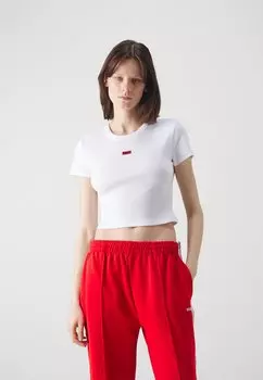 Футболка базовая DELUISA HUGO, цвет white