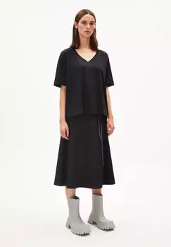 Футболка базовая EMIKAA ARMEDANGELS, цвет black