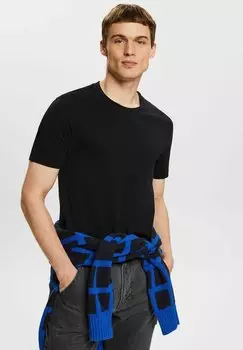 Футболка базовая Esprit, цвет black