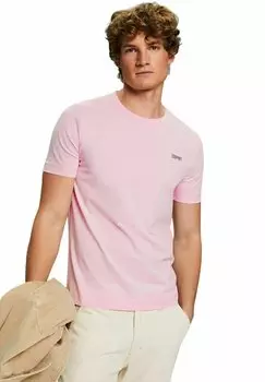 Футболка базовая Esprit, цвет pastel pink