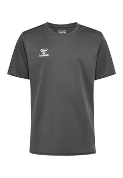 Футболка базовая ESSENTIAL SS Hummel, цвет steel gray