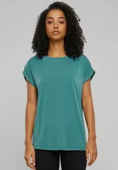 Футболка базовая EXTENDED SHOULDER Urban Classics, цвет paleleaf