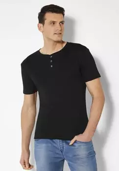 Футболка базовая H.I.S, цвет schwarz