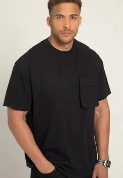 Футболка базовая HALBARM BRUSTTASCHE STHUGE, цвет schwarz