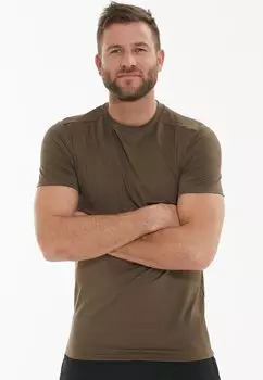 Футболка базовая HUBEND Endurance, цвет canteen