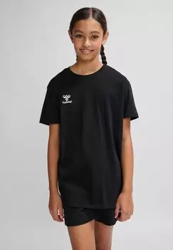 Футболка базовая Hummel, цвет black