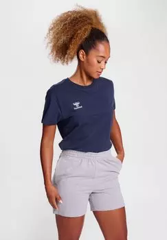 Футболка базовая Hummel, цвет marine
