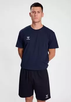 Футболка базовая Hummel, цвет marine