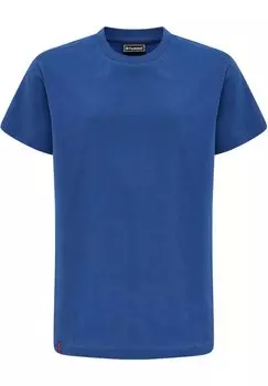 Футболка базовая Hummel, цвет true blue