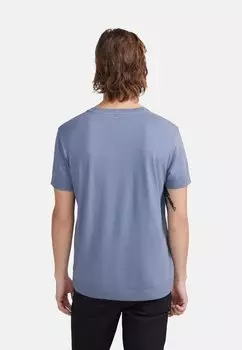 Футболка базовая IKKS, светло-голубая