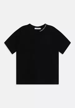 Футболка базовая INTARSIA RELAXED Calvin Klein Jeans, цвет black