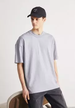 Футболка базовая ISAC CREW AllSaints, цвет dusty blue