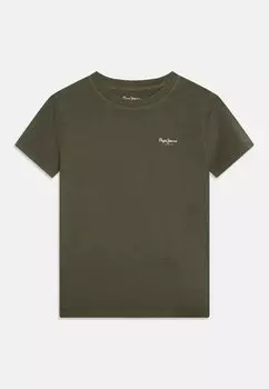 Футболка базовая JACCO Pepe Jeans, цвет military green