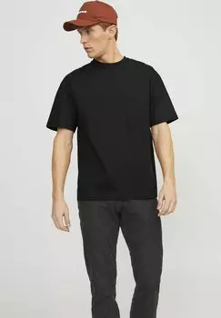 Футболка базовая Jack & Jones, цвет black