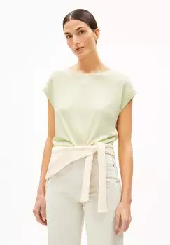 Футболка базовая JILAANA ARMEDANGELS, цвет pastel green